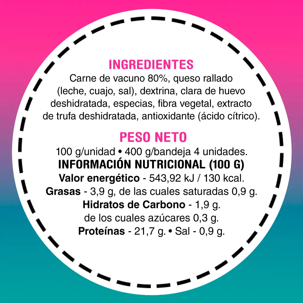 Hamburguesas Meat Protein ¨SOLO EN TIENDA¨
