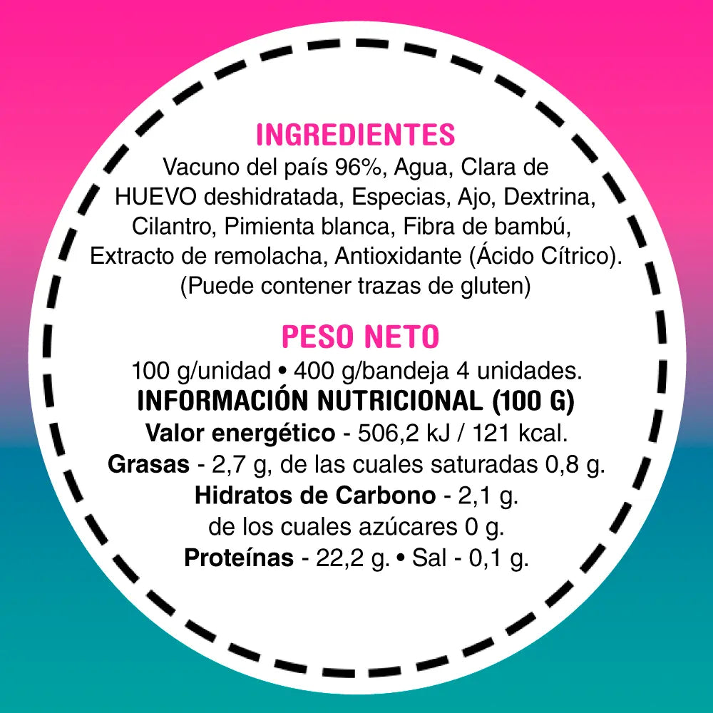 Hamburguesas Meat Protein ¨SOLO EN TIENDA¨
