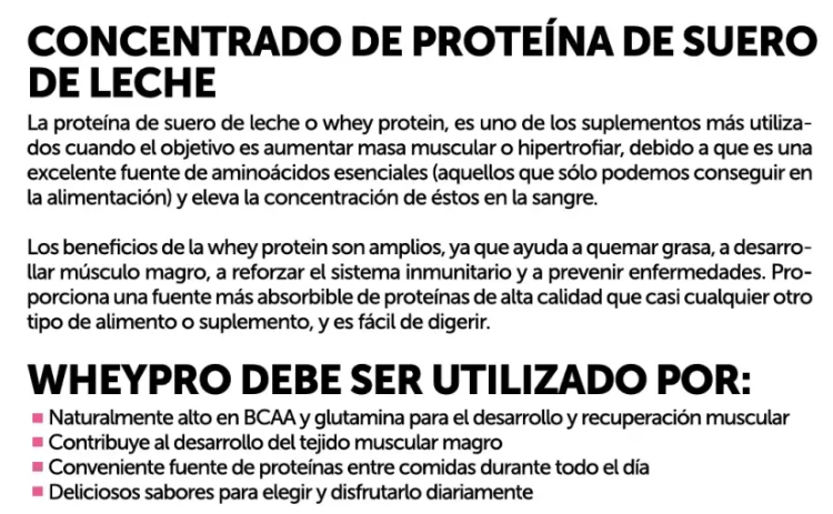 WARRIORS WHEYPRO 1KG