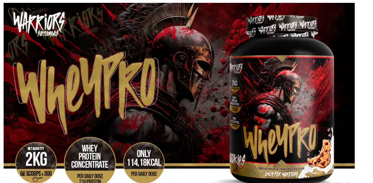 WARRIORS WHEYPRO 1KG