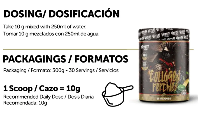 WARRIOR COLLAGENO LIMA LIMON 300G