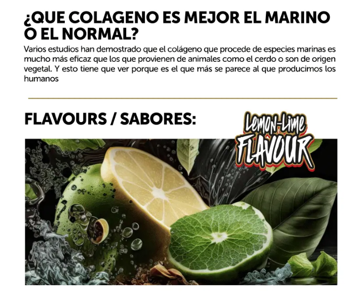 WARRIOR COLLAGENO LIMA LIMON 300G