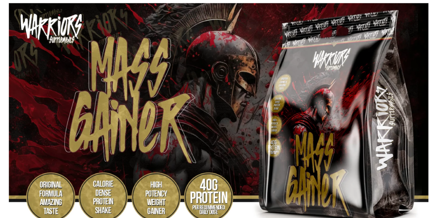 WARRIORS MASS GAINER 3,8 KG