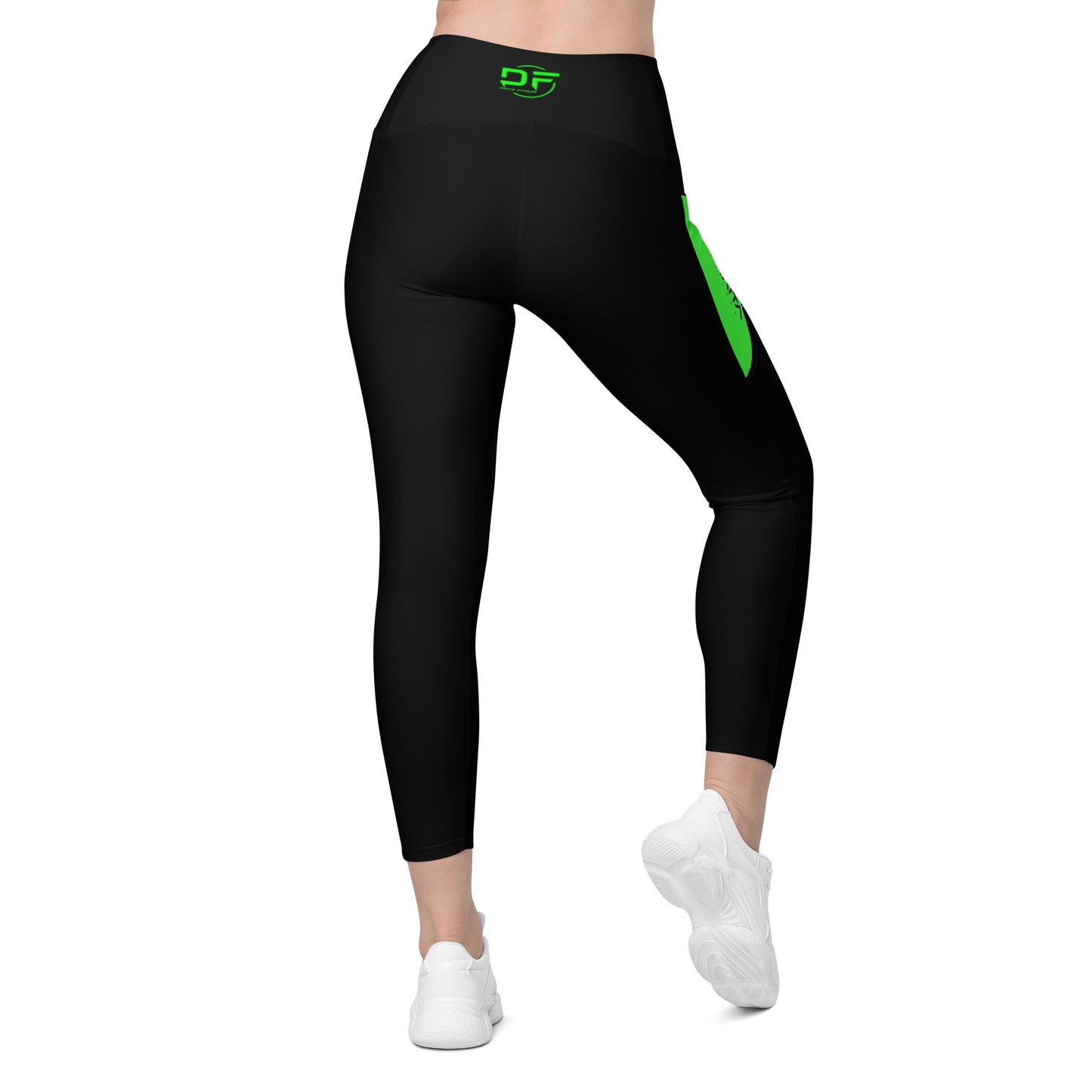 Leggins de cintura cruzada con bolsillos Diaita Fitness
