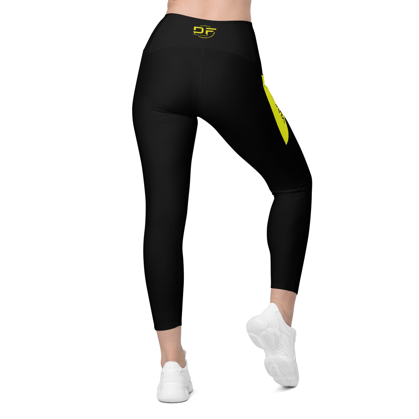 Leggins de cintura cruzada con bolsillos Diaita Fitness