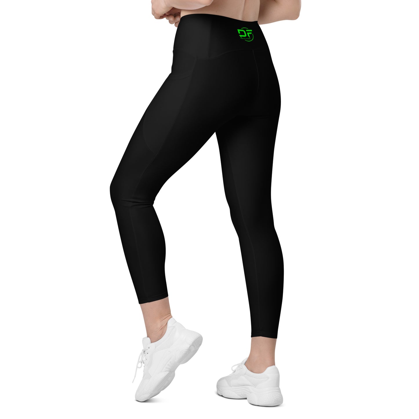 Leggins de cintura cruzada con bolsillos Diaita Fitness
