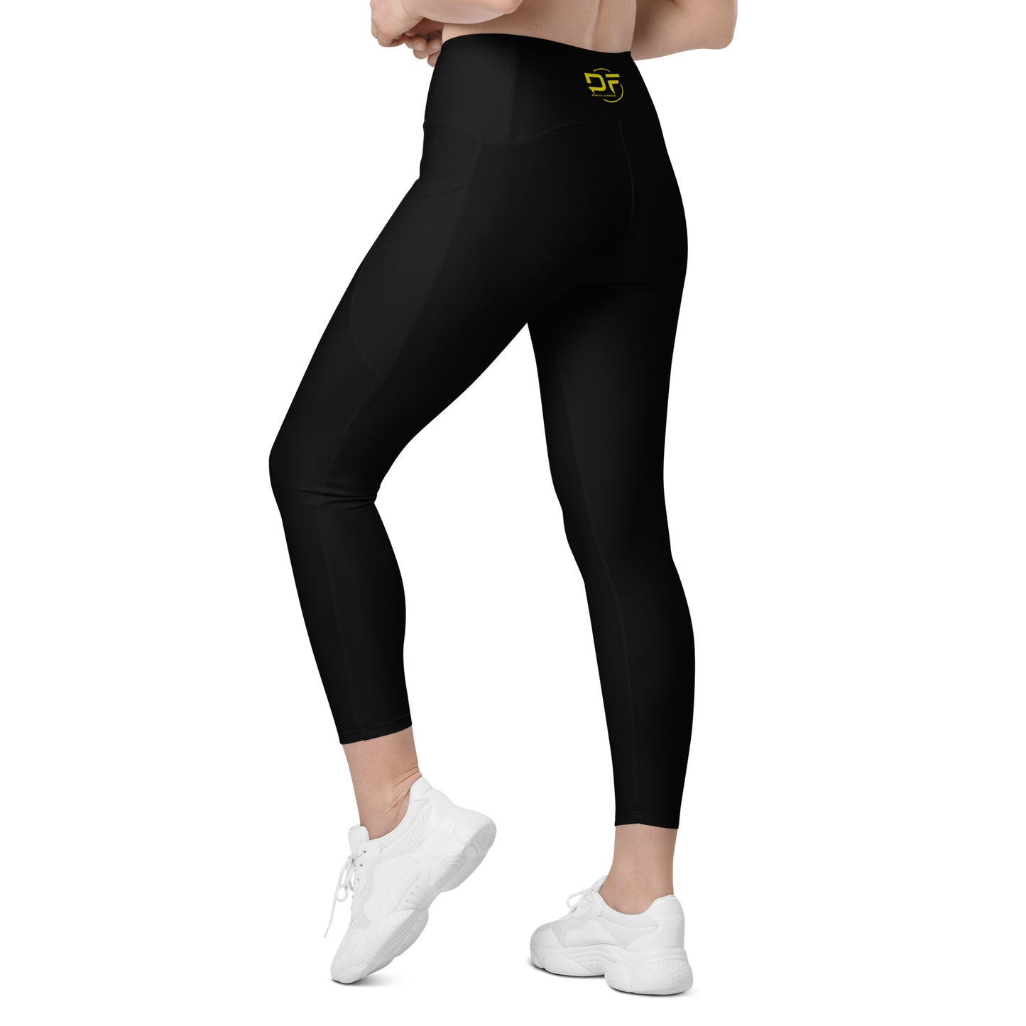 Leggins de cintura cruzada con bolsillos Diaita Fitness