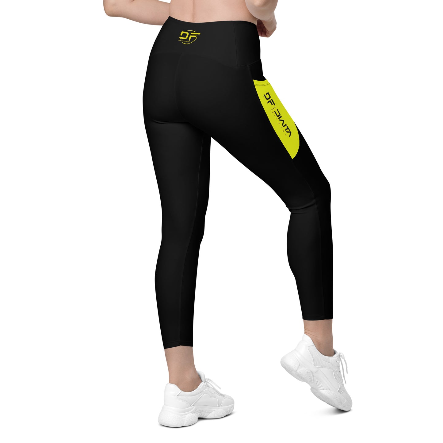Leggins de cintura cruzada con bolsillos Diaita Fitness