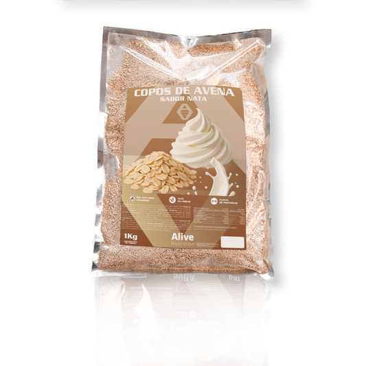 Copos de Avena sabor Nata