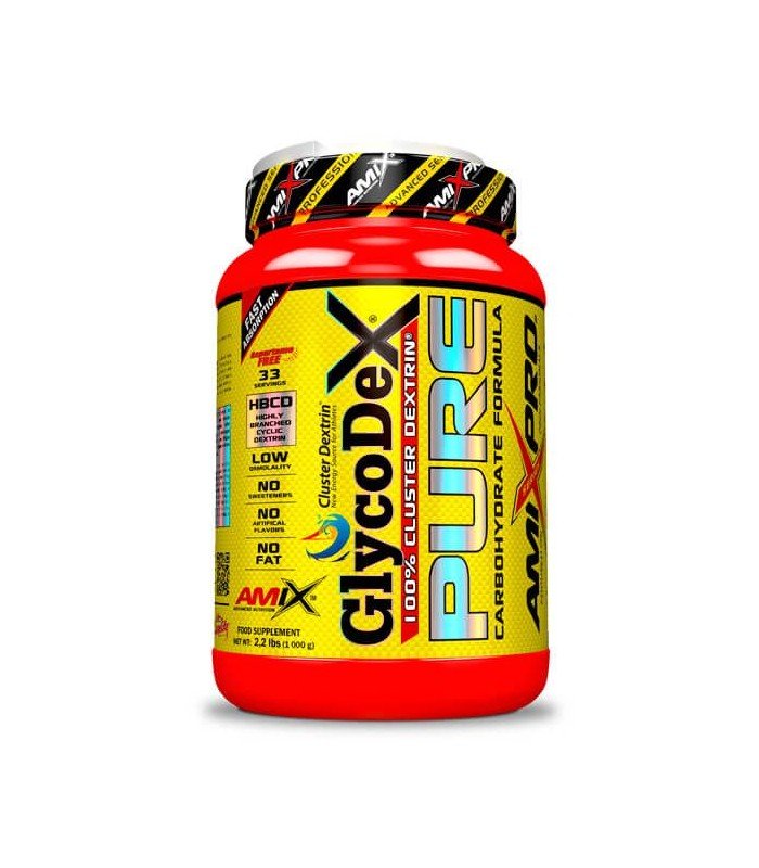 Carbohidratos GlycodeX PURE Ciclodextrina 1kg Amix Pro - Diaita Fitness