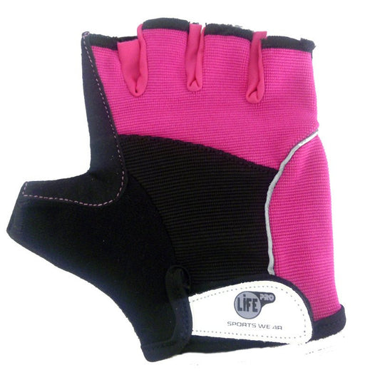 Life Pro Sportswear Guantes Rosa Negro