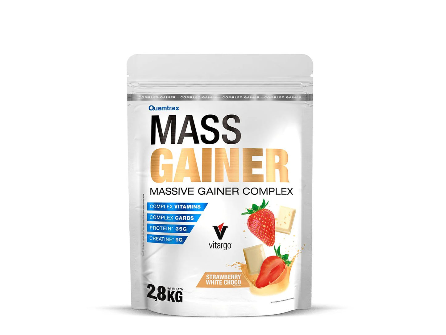 QUAMTRAX MASS GAINER 2.8KG